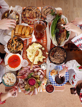Traditional Ukrainian Christmas food