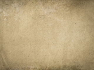 Old stained and yellowed paper texture.