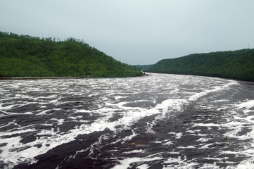 Bureya river Primorsky Krai russia