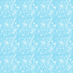flowers pattern vector for your mind