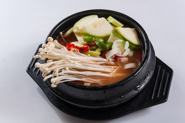 Kimchi soup
