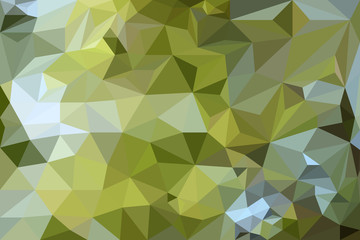 Green Poly trangular trendy hipster background for your retro flyer, stylish brochure, poster background, polygonal