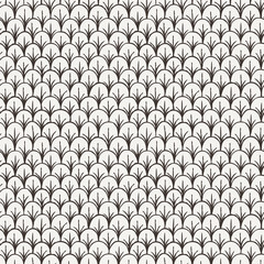 Doodle pattern like fish scale. © Drekhann