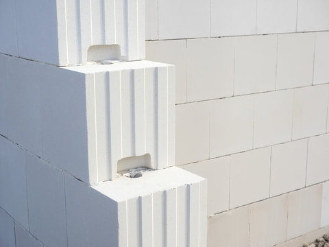 Kalksandstein - Mauerwerk - Wand - &ouml;kologischer Baustoff