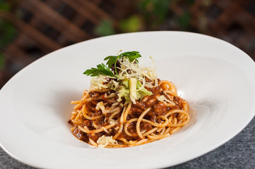 Spaghetti bolognese