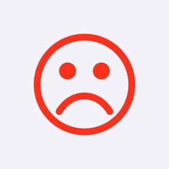 Smile icon stock vector illustration flat design