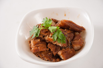 Smoked fish, chinese food