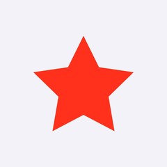 star icon stock vector illustration flat design