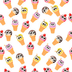 illustration of ice cream