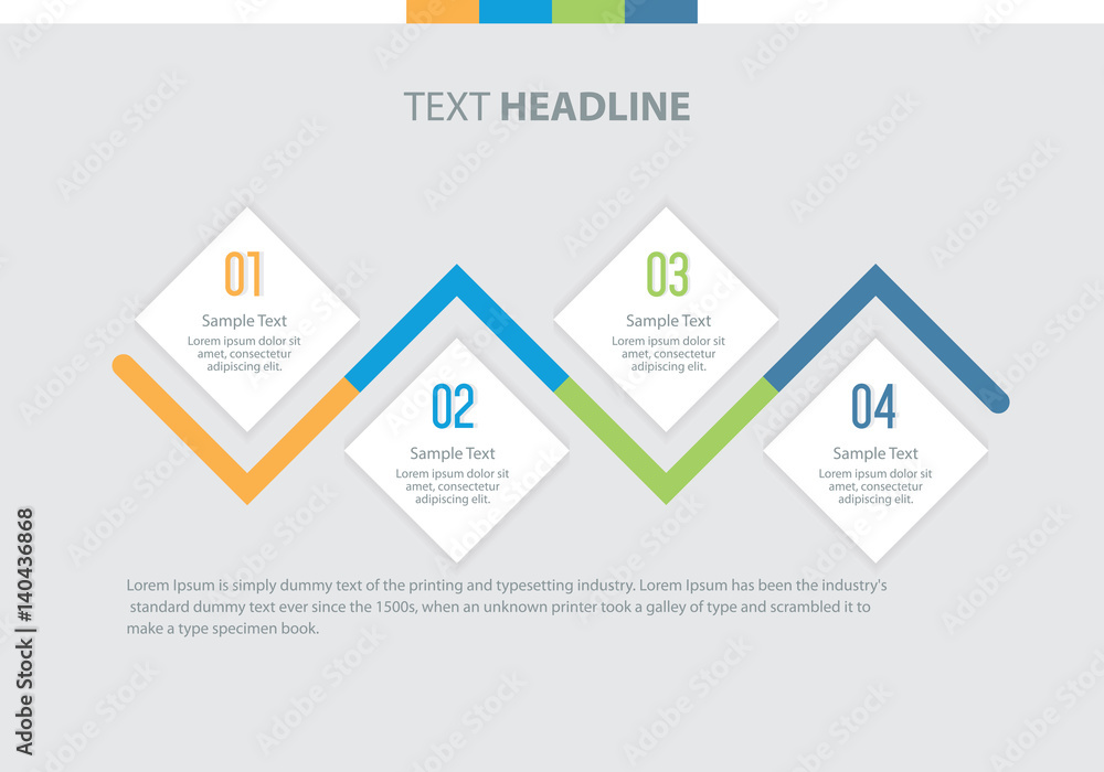 Aufkleber flat vector set infographics element design template. for business, presentation , brochure, annual 