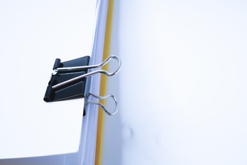 Dokumente, Schriftstücke und Akten im Ordner