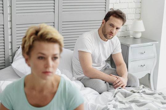 Frustrated married couple had serious quarrel