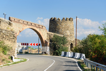 Gate of Sighnaghi city wall Georgia