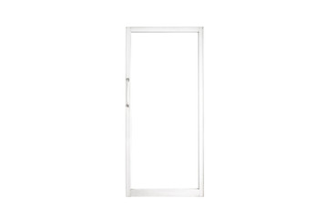 Aluminium door with isolated