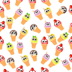 illustration of ice cream
