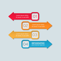 Vector infographic template
