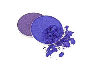 Eye shadows isolated on white background