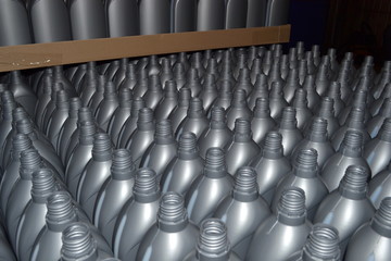 Obraz premium plastic bottles