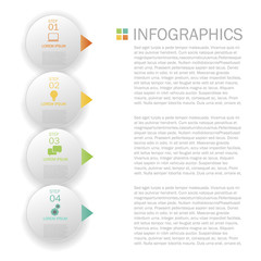Obraz premium Business Infographics Design template