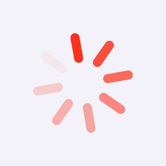 loading icon stock vector illustration flat design