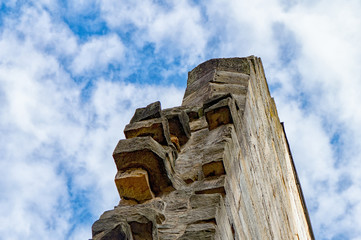 Monastery ruins in Paulinzella in Thuringia