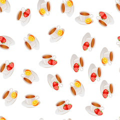 illustration of tea cup