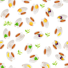 illustration of tea cup