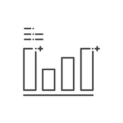 Graph Advertisement, marketing icons