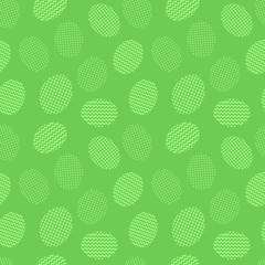 Seamless pattern with easter eggs