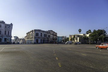 Naklejka premium Building in Havana