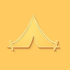 ikona vintage 3D z obrysem i cieniem © vempireart