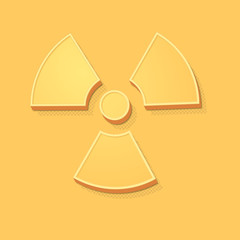 ikona vintage 3D z obrysem i cieniem © vempireart