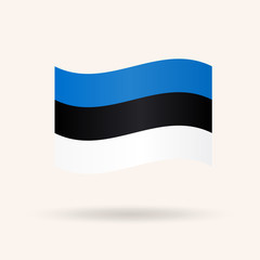 Flag of Estonia.