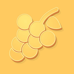 okrągła ikona 3D z blaskiem zestaw