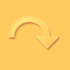 ikona vintage 3D z obrysem i cieniem © vempireart