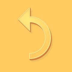 ikona vintage 3D z obrysem i cieniem © vempireart