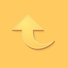 ikona vintage 3D z obrysem i cieniem © vempireart