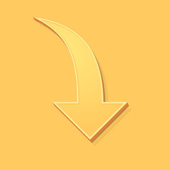 ikona vintage 3D z obrysem i cieniem © vempireart