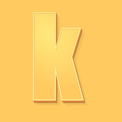 ikona vintage 3D z obrysem i cieniem © vempireart