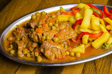 Beef rustic stew - spanish tapas