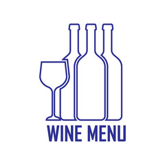 Logo for bar, restaurant, alcohol, wine