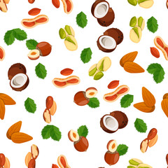 illustration of nuts