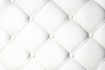 Rhombs background abstract texture of white modern luxury style leather wall, chair, sofa, interior...