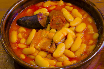 Asturian bean stew - fabada asturiana