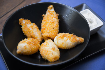 Tempura squids
