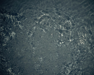 Fototapeta premium Dark water bubbles