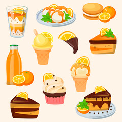 orange cake or pie
