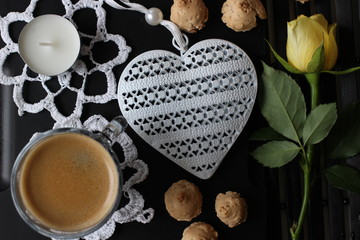 coffee time, lovely coffee time, time for coffee, black coffee, cafe late, caffee latte, cookies, sweet time, coffee break, coffe with milk, milky coffee, 