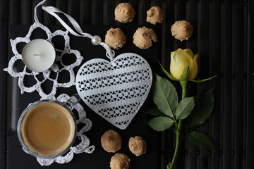 coffee time, lovely coffee time, time for coffee, black coffee, cafe late, caffee latte, cookies, sweet time, coffee break, coffe with milk, milky coffee, 