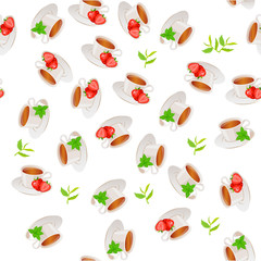 illustration of tea cup